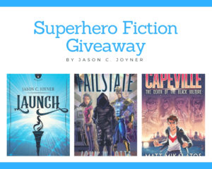 Superhero Fiction Giveaway!